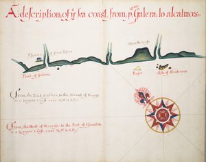 Een beschrijving van de kust van Galera tot Alcatraces