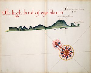 Het hoge land van Kaap Blanco door William Hack