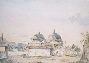 Baden in Bakhchisaray, 1787 door William Hadfield