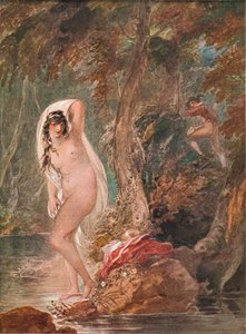 Musidora, ca. 1788 door William Hamilton