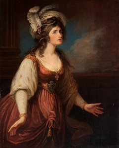 Portret van Sarah Siddons (1755-1831) als Zara