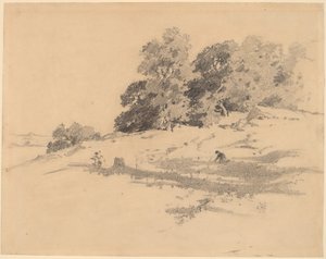 Landschap bij Washington, Connecticut door William Hamilton Gibson