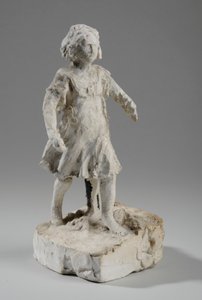 Maquette voor Beeld van een Rennend Meisje