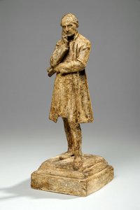 Maquette voor William Conyngham, 4e Baron Plunket, Aartsbisschop van Dublin door William Hamo Thornycroft