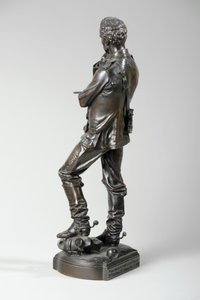 Beeldje van Generaal Charles Gordon door William Hamo Thornycroft