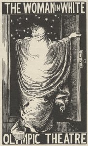 De vrouw in het wit, 1871 door William Harcourt Hooper