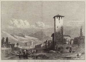 Trento, in de Tirol door William Harding Collingwood Smith