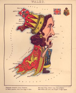 Geografisch plezier - zijnde humoristische schetsen van verschillende landen, met een inleiding en beschrijvende regels LOC 84675540-8 door William Harvey