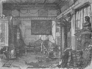 Voormalige studio van Alma Tadema, 1890