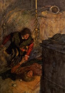 Romeo en Julia, Act V Scene 4 door William Hatherell
