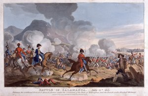 Slag bij Salamanca op 22 juli 1812, gepubliceerd 1821