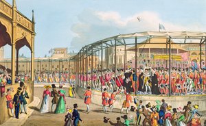 Kroningsprocessie van George IV, 1821 door William Heath