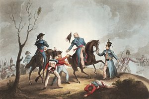 Dood van Sir John Moore (1761-1809) 17 januari 1809, uit 