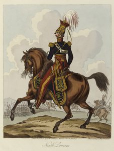 Negende Huzaren, 1820 door William Heath
