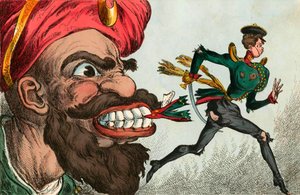 Het begin van de Krimoorlog door de ogen van de West-Europese karikaturist, 1850s