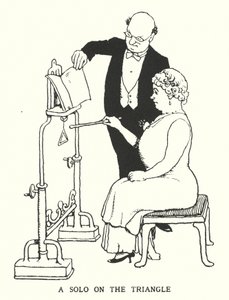 Een solo op de triangel door William Heath Robinson