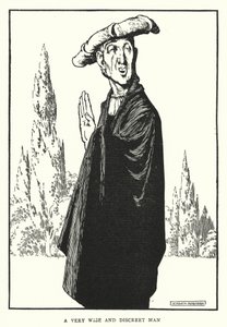 Een zeer wijze en discrete man door William Heath Robinson