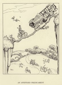 Een ongemakkelijke situatie door William Heath Robinson