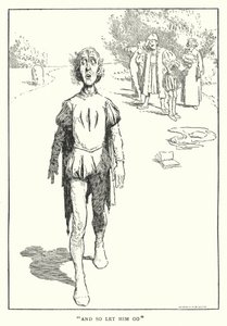 "En laat hem dan gaan" door William Heath Robinson