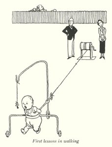 Eerste lessen in lopen door William Heath Robinson