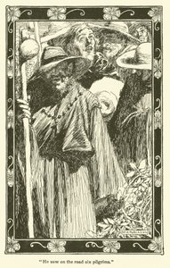 Illustratie voor Don Quichot door William Heath Robinson
