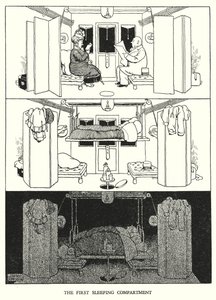 Illustratie voor Railway Ribaldry door W Heath Robinson door William Heath Robinson