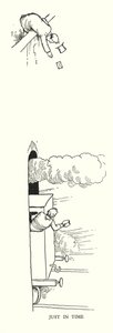 Illustratie voor Railway Ribaldry door W Heath Robinson door William Heath Robinson