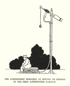 Illustratie voor Railway Ribaldry door W Heath Robinson