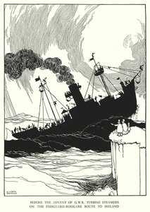 Illustratie voor Railway Ribaldry door W Heath Robinson