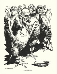 Knighthawks door William Heath Robinson
