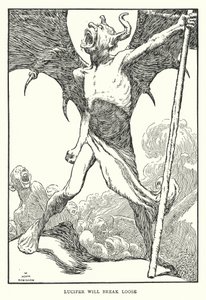 Lucifer zal losbreken door William Heath Robinson