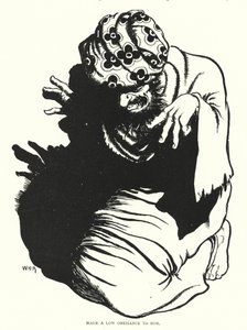 Maakte een diepe buiging voor hem door William Heath Robinson
