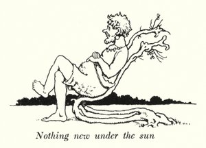 Niets nieuws onder de zon
