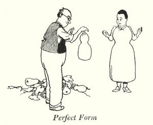 Perfecte Vorm door William Heath Robinson