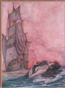 Ze roept ons, nog steeds ongevoed door William Heath Robinson