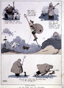 Lenteliedjes - In de weiden met de herders door William Heath Robinson
