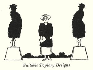 Geschikte Topiary Ontwerpen door William Heath Robinson