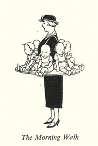 De ochtendwandeling door William Heath Robinson