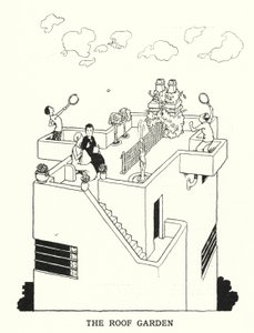 De Daktuin door William Heath Robinson