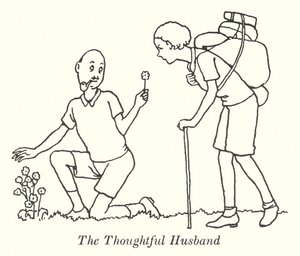De attente echtgenoot door William Heath Robinson