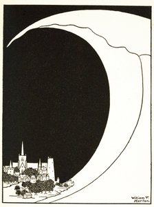 De Golf, uit A Book of Images, pub. 1898 door William Heath Robinson