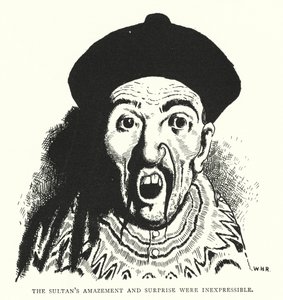 De verbazing en verrassing van de sultan waren onuitsprekelijk
