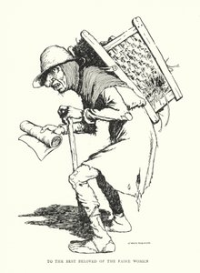 Aan de meest geliefde van de schone vrouwen door William Heath Robinson