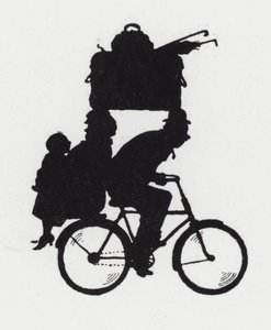 Op Tour met de Familie op de Fiets door William Heath Robinson