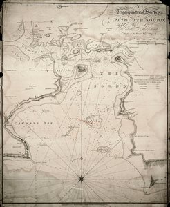 Een trigonometrische survey van Plymouth Sound door William & Heather William Chapman