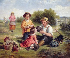 Hooiweide door William Hemsley