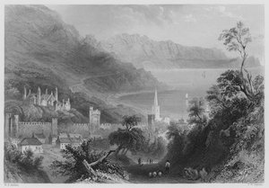 Glenarm door William Henry (after) Bartlett