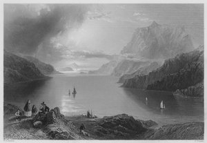 De Adelaarsberg, Killeries, Connemara (gravure)