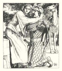 De Ballade van Oriana door William Henry (after) Hunt