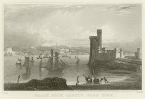 Black Rock Castle door William Henry Bartlett